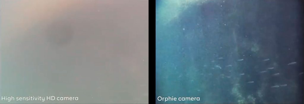 i2S OrphieScaph vs other cameras example
